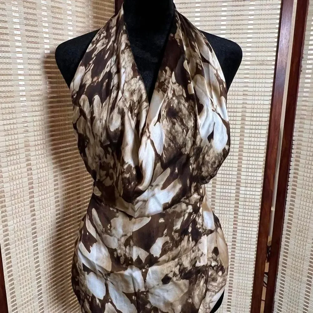 Vintage Anne Klein Silk Multiway Scarf